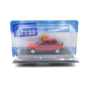Renault 11 Turbo 1986 red - skala 1:43 - Salvat/Hachette